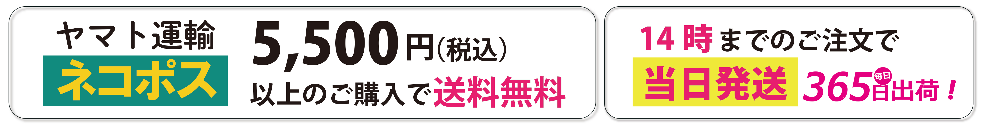 5,500円以上購入で送料無料