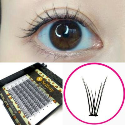 【Selfray】ツインラッシュ Cカール 太さ0.07mm