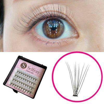 【在庫無くなり次第終了30%OFF!!】【Selfray】クラシックラッシュ Jカール 太さ0.07mm 10本束