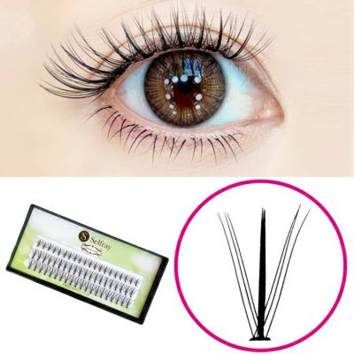 Selfray】センターラッシュ Jカール 太さ0.10mm セルフマツエク