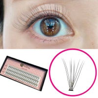 【Selfray】クラシックラッシュ大容量 Dカール 太さ0.07mm 10本束