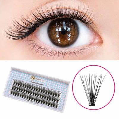 【Selfray】ゴージャスクラシックラッシュ大容量 Cカール 太さ0.10ｍｍ 20本束