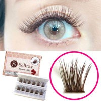 【在庫無くなり次第終了30%OFF!!】【Selfray】アーモンドラッシュ Cカール　ダークブラウン