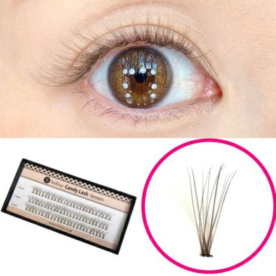 【Selfray】キャンディーラッシュ ブラウン Cカール