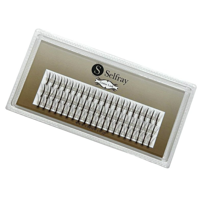 【Selfray】センターラッシュ シックブラウン Cカール 太さ0.10mm　カラー